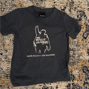 Rage Against The Machine L.A. Los Angeles Kids Black T-Shirt
